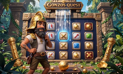 Gonzos Quest Megaways Slot Dschungeltempel Abenteuer bei Dragonia Casino