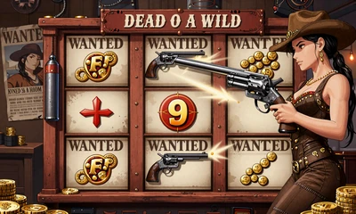 High Volatility Slots wie Wanted Dead or a Wild bei Dragonia Casino